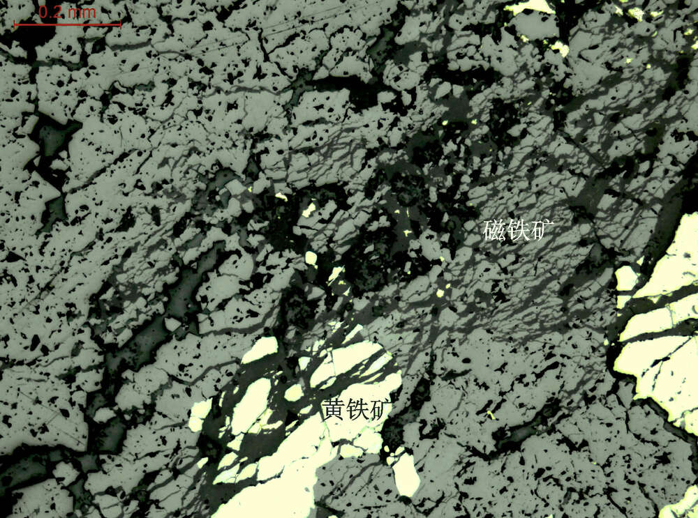 黄铁矿、磁铁矿