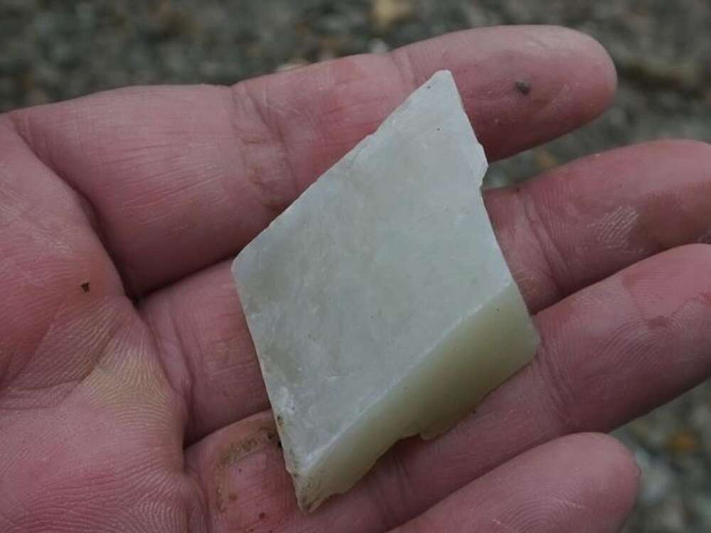 青白玉（赛迪库拉木矿点）
