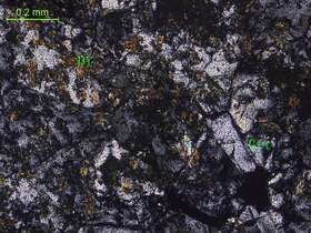 黄铁矿化、闪锌矿化透辉石石榴石矽卡岩