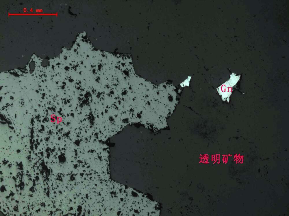 闪锌矿、方铅矿