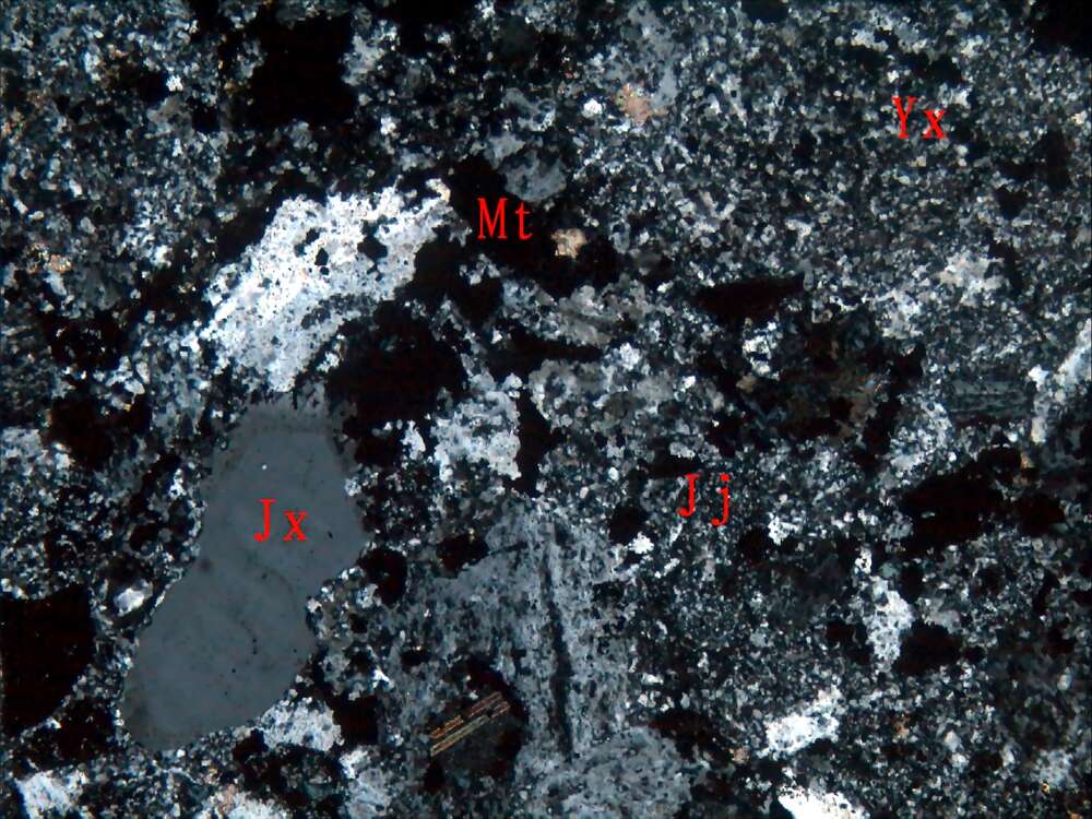 磁铁矿化蚀变岩屑凝灰岩