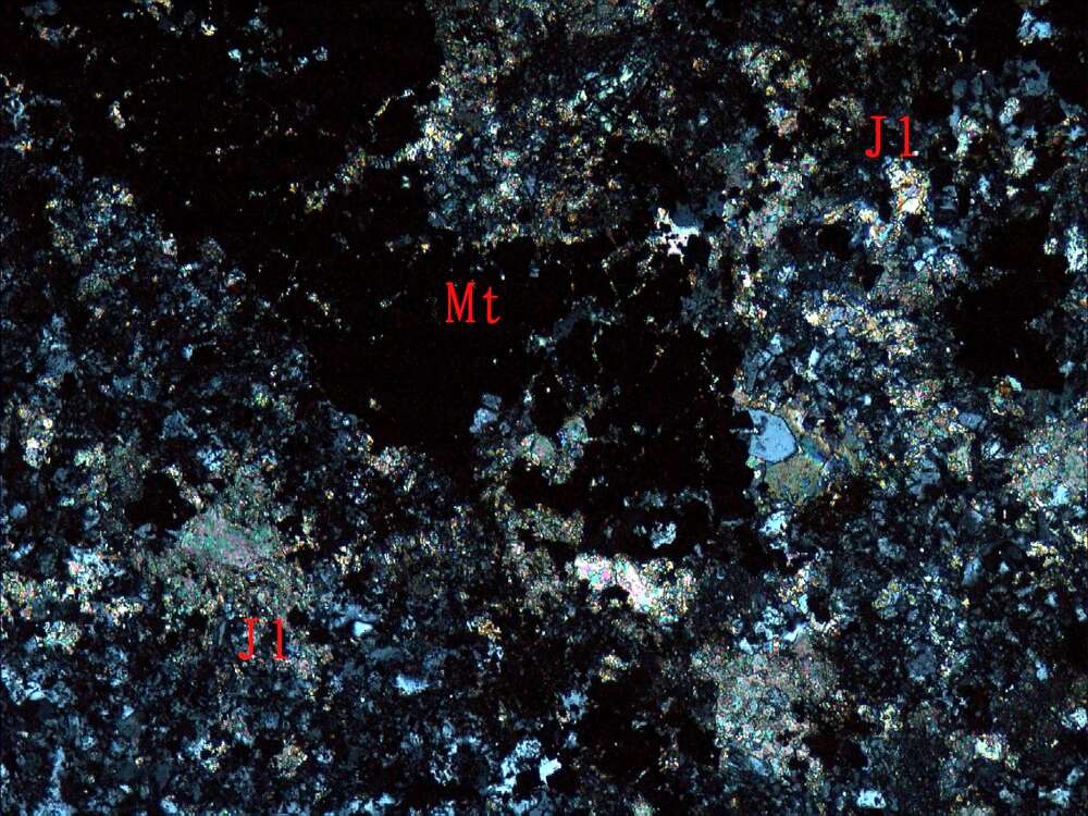 磁铁矿化蚀变火山角砾岩