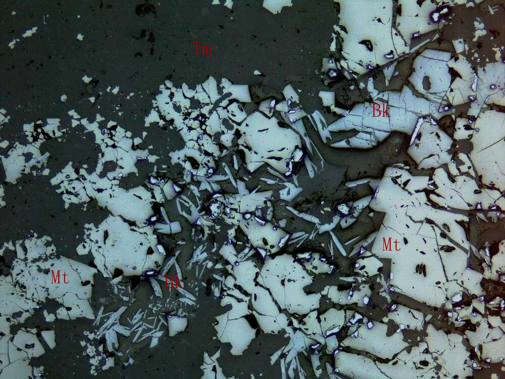 板钛矿-磁铁矿 