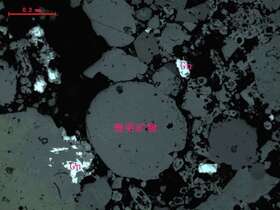 铅锌矿化亮晶鲕粒灰岩