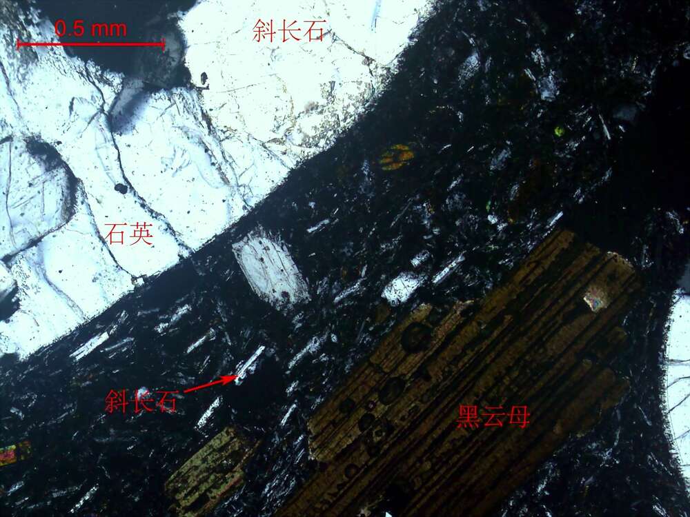 黑云母英安岩