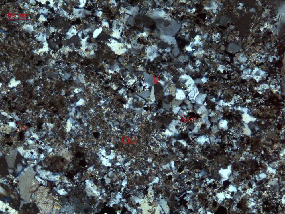 方铅矿化石英岩