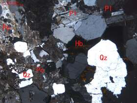 弱蚀变中细粒碱长花岗岩