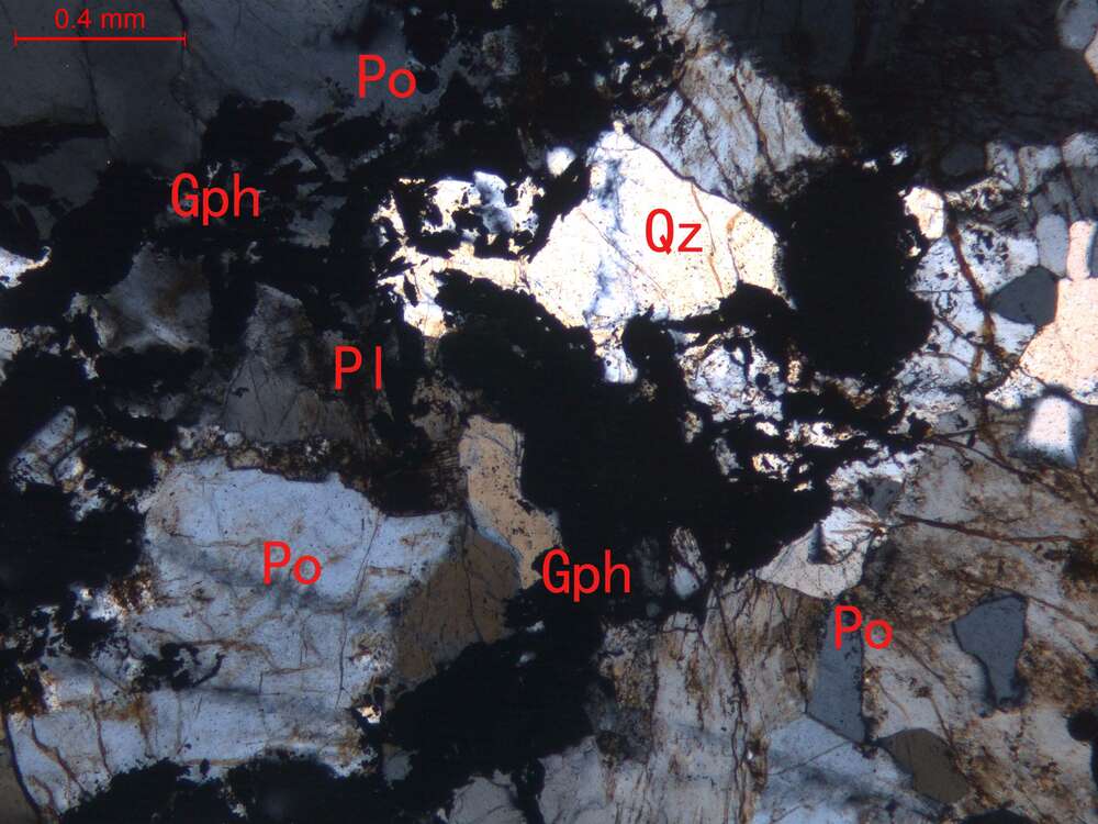 石墨化弱蚀变细粒碱长花岗岩