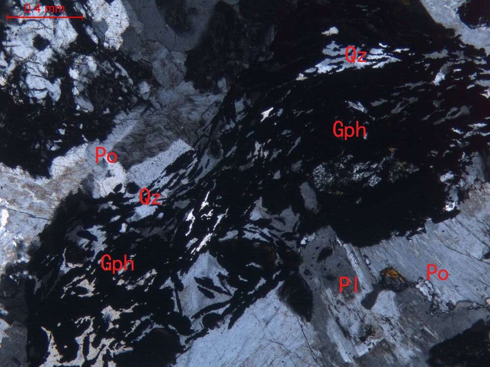 石墨化弱蚀变细粒花岗岩