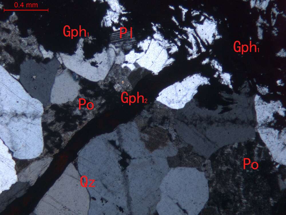 石墨化弱蚀变细粒花岗岩