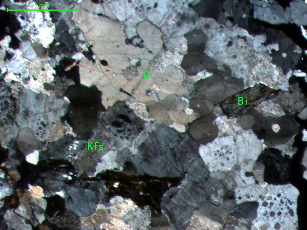 蚀变细粒花岗岩