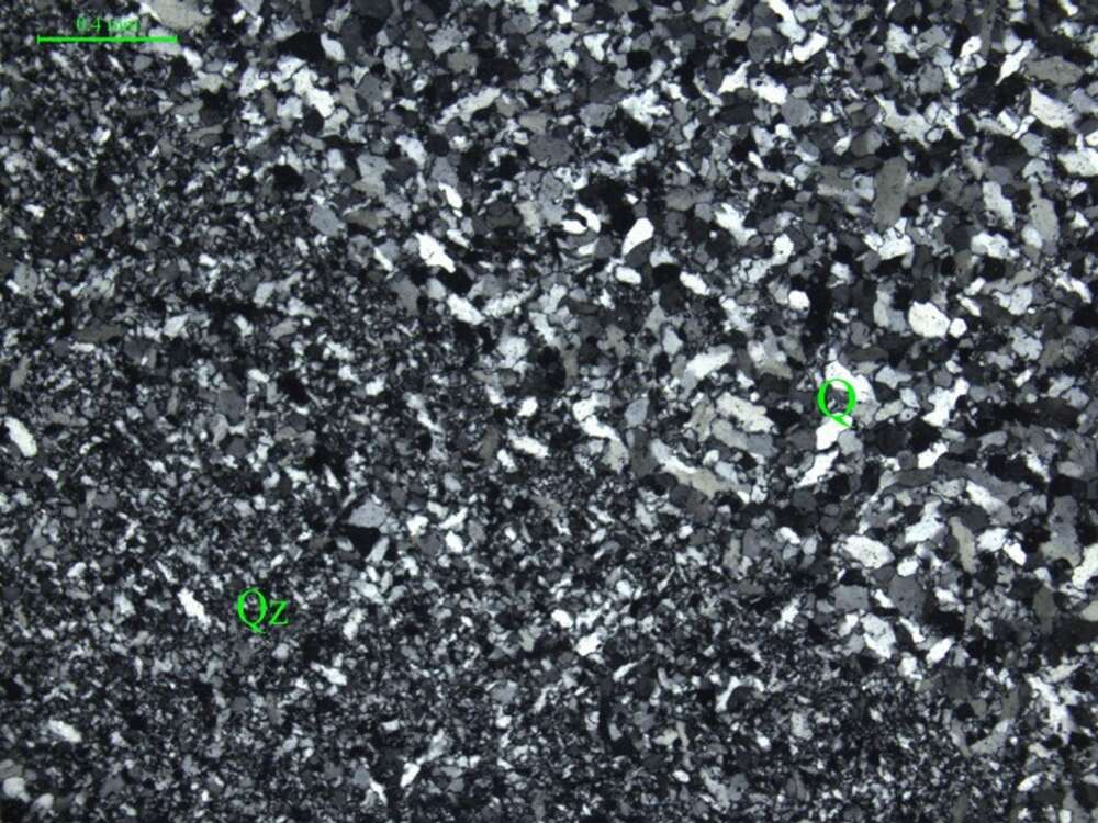 条带状细粒石英岩