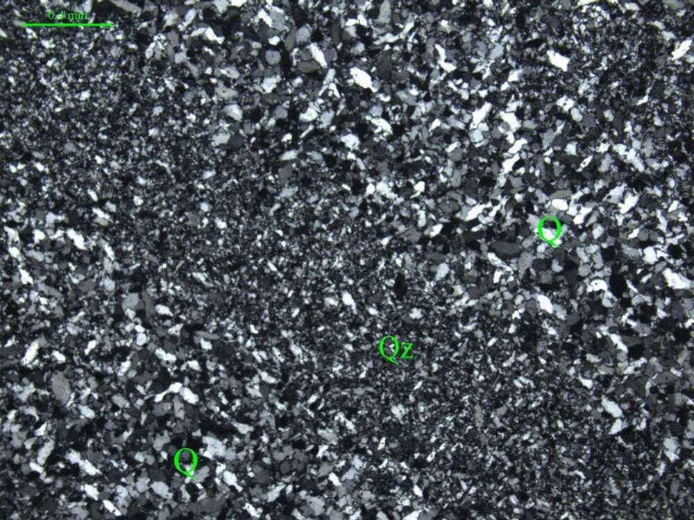 条带状细粒石英岩