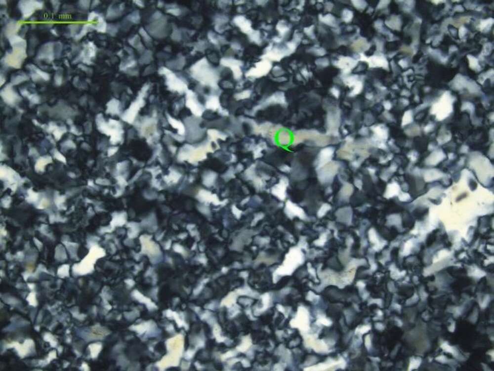 显微-细粒石英岩