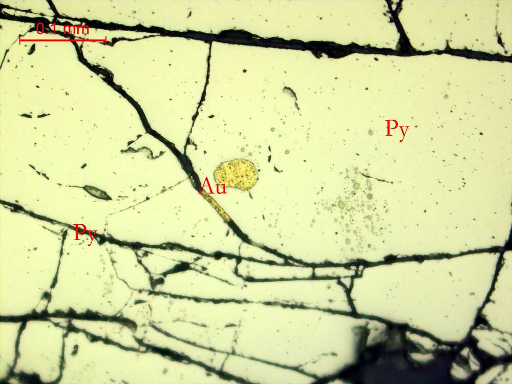 银金矿、方铅矿、黄铁矿