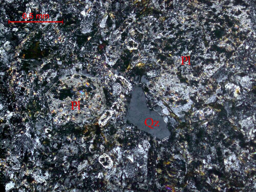 蚀变石英闪长玢岩