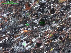 糜棱岩化含石榴石二云母斜长片麻岩