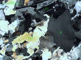 细粒多硅锂云母斜长花岗岩   