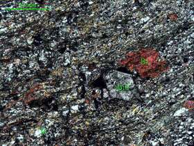 黑云母石英片岩     