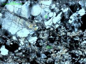 片理化黑云母绢云母蚀变岩