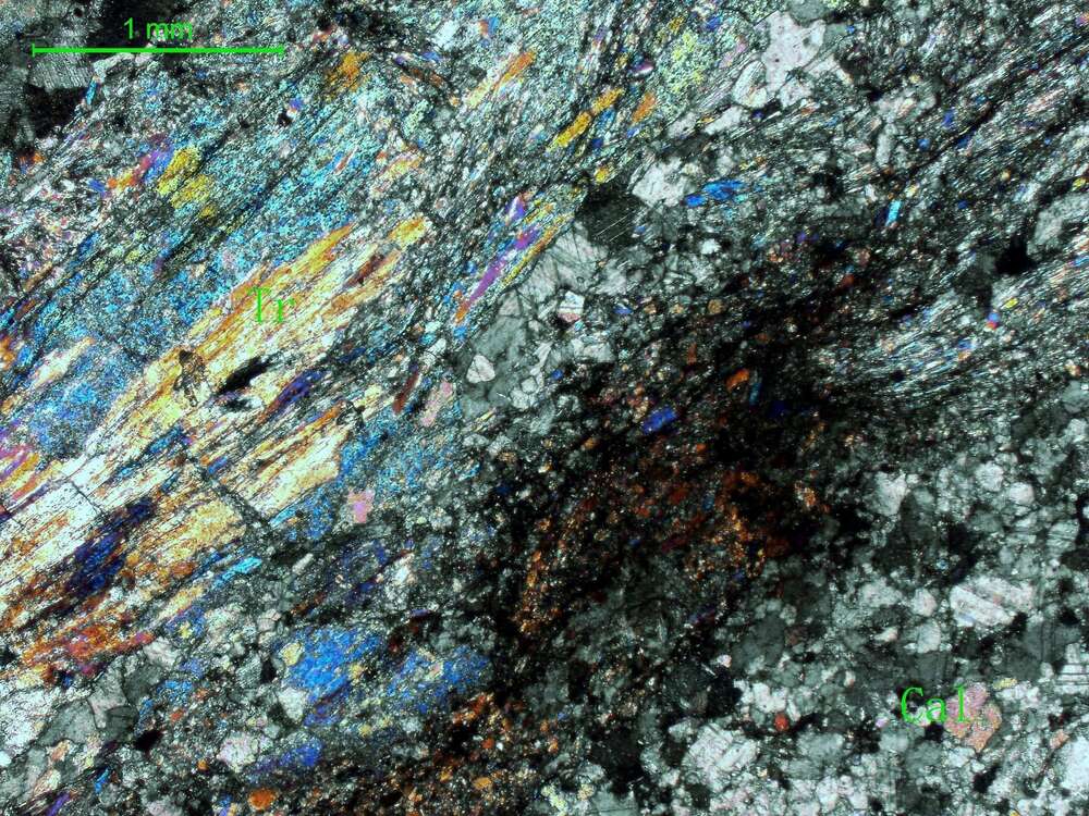 碳酸盐化透闪石片岩