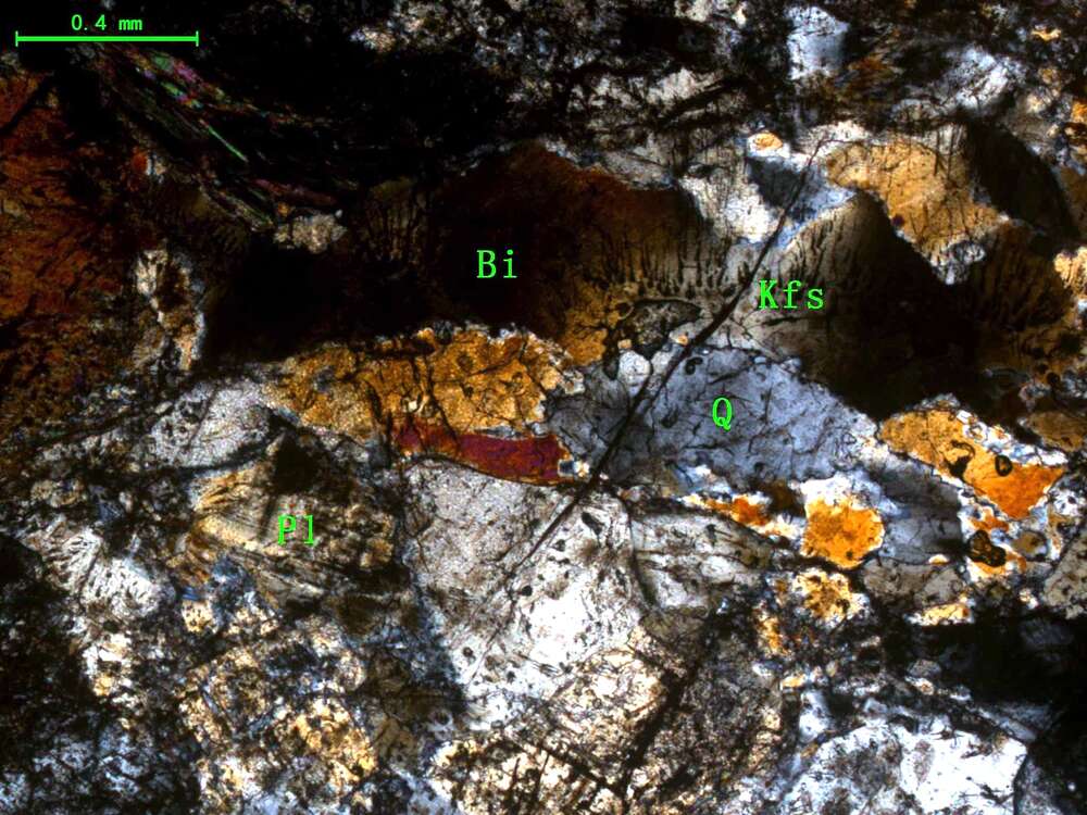 蚀变细粒花岗岩
