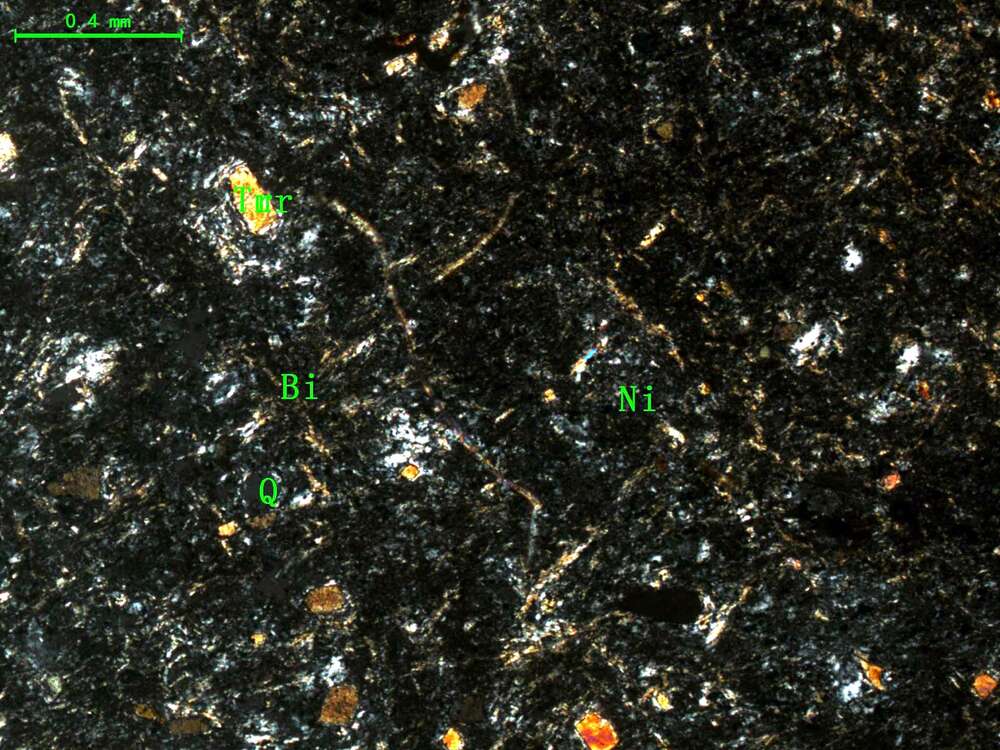 （变质粉砂岩）含电气石黑云母石英片岩