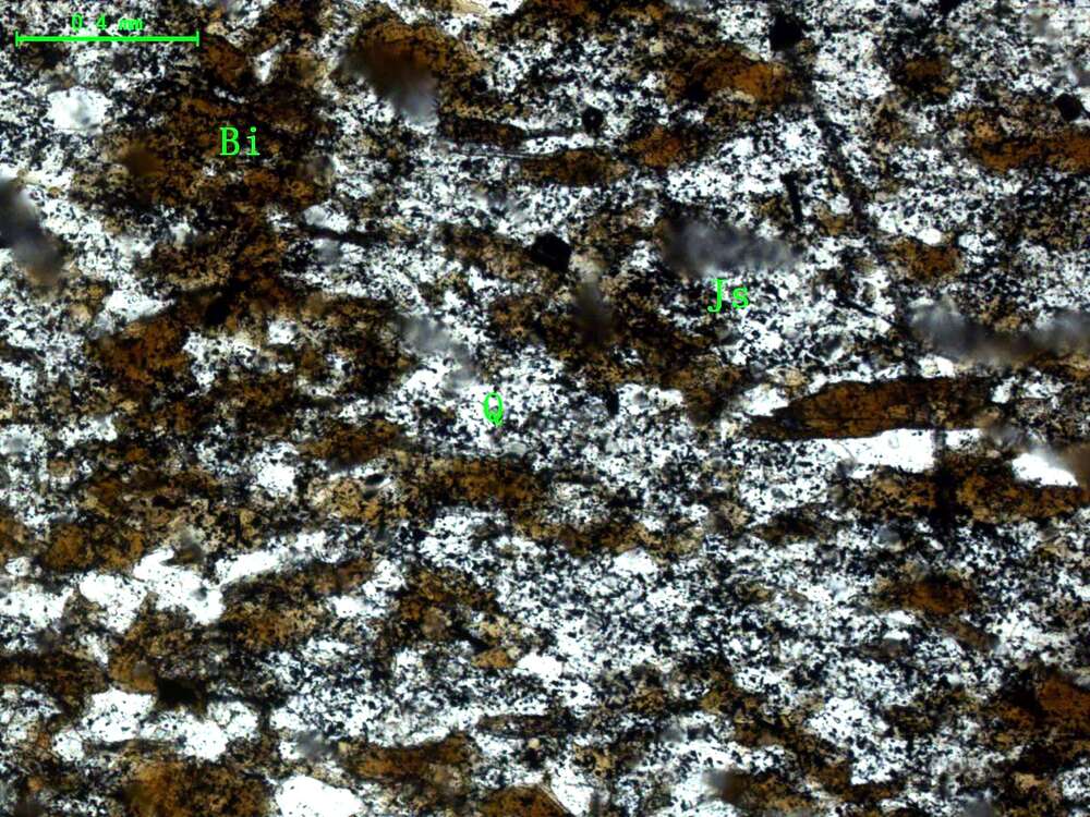 黑云母石英片岩