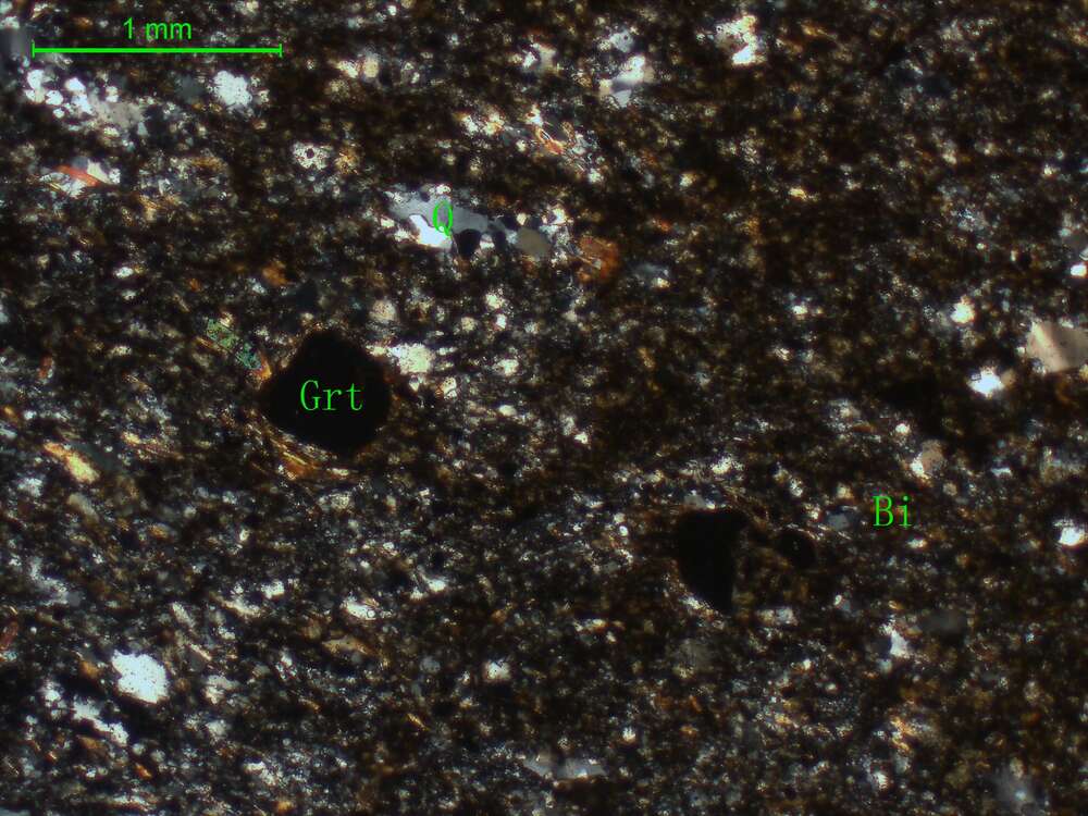 黑云母石英片岩