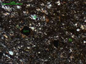 黑云母石英片岩