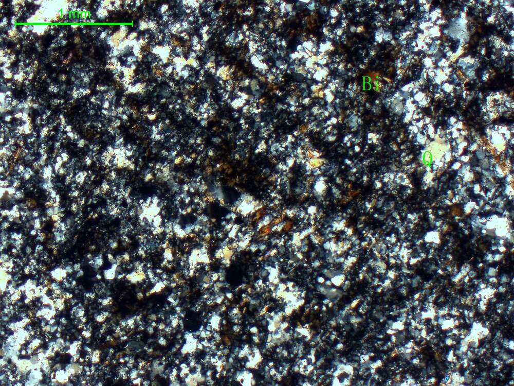 黑云母石英片岩