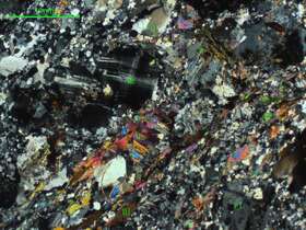 片理化花岗闪长斑岩   