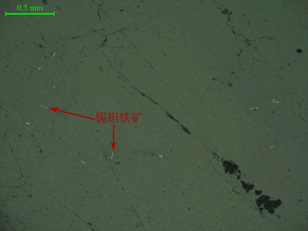 铌钽铁矿、石墨