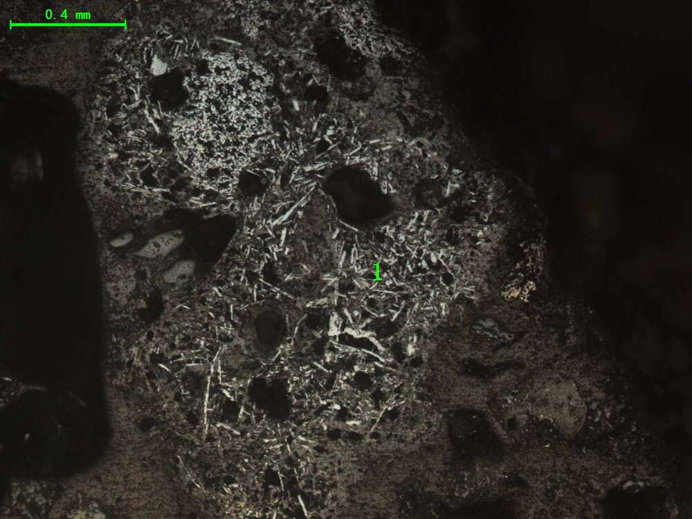 气化炉渣组分形态