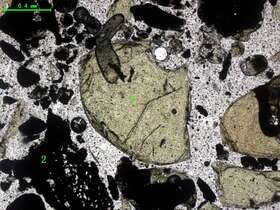 气化炉渣组分形态