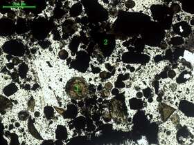 气化炉渣组分形态