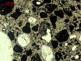 气化炉渣组分形态