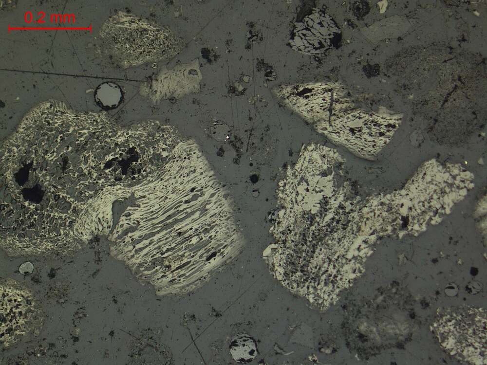 气化炉渣组分形态
