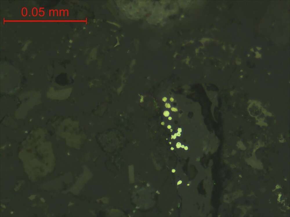 气化炉渣组分形态