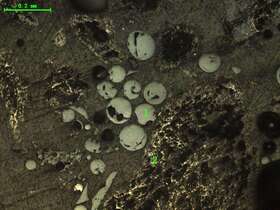 气化炉渣组分形态