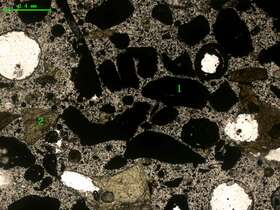 气化炉渣组分形态