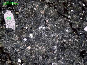 碎裂蚀变英安岩