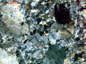 碎裂片理化斜长花岗岩