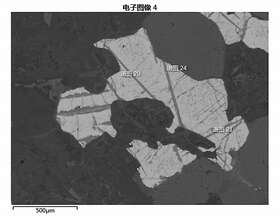 磁铁矿中出溶钛铁矿COMPO像