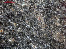 片理化蚀变中基性岩