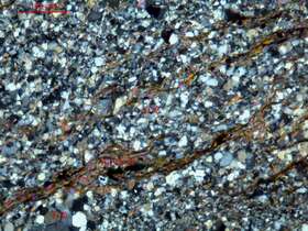 千枚状云母石英片岩