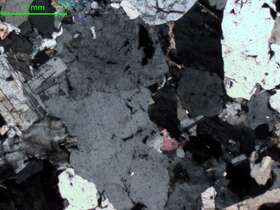 含锂云母花岗伟晶岩